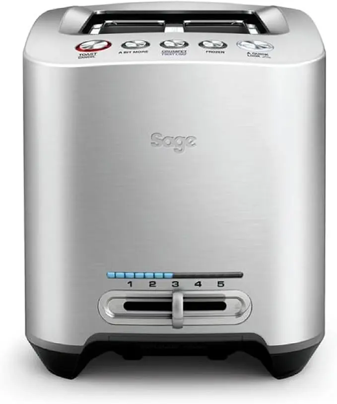 Sage The Smart Toast 2-Scheiben Toaster aus gebürstetem Aluminium im Praxistest für nachhaltige Toaster.