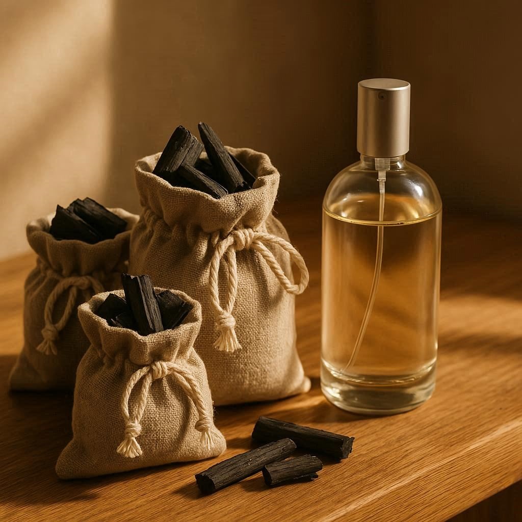 Vergleich der besten nachhaltige Geruchsentferner auf Basis von Aktivkohle und natürlichen Ölen.