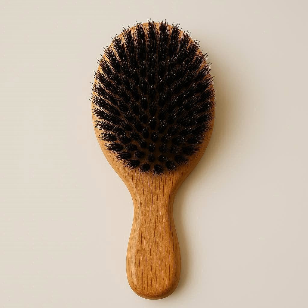 Vergleich der besten nachhaltige Haarbürsten aus Holz und Naturborsten für eine gesunde Haarpflege.