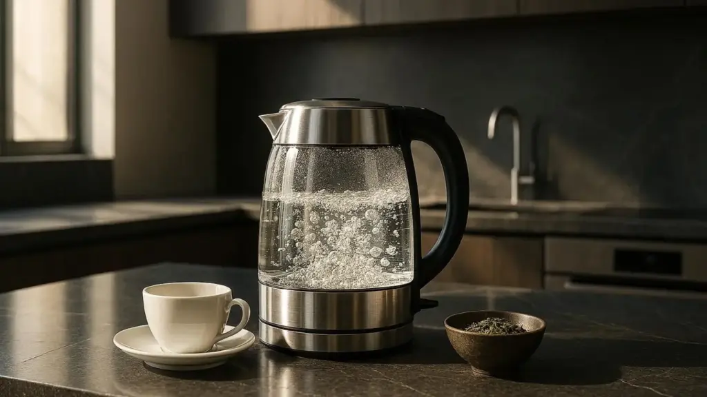 Plastikfreier Wasserkocher im Vergleich: Die besten schadstofffreien Modelle aus Glas und Edelstahl für gesunden Teegenuss.