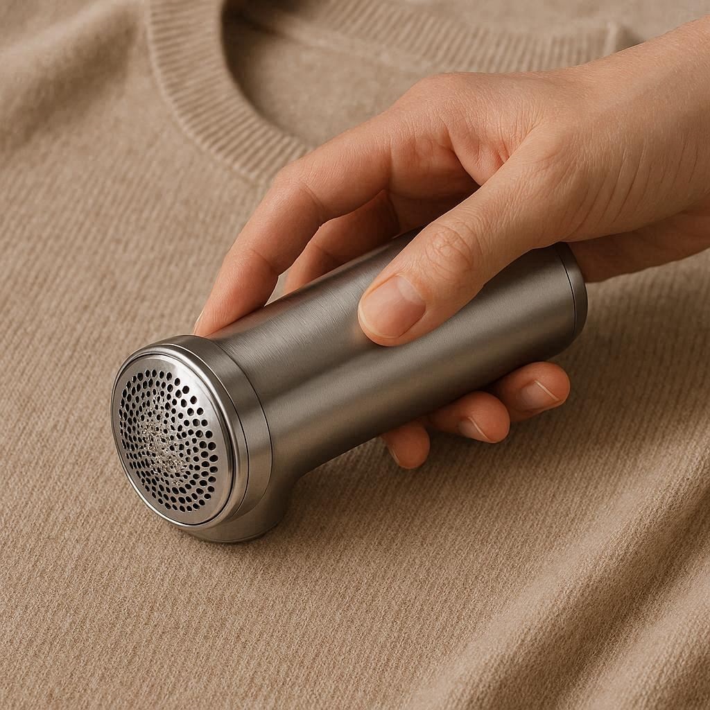 Nachhaltige Fusselrasierer im Vergleich: Die besten, langlebigen Pilling-Entferner mit Akku für Kaschmir und Wolle.