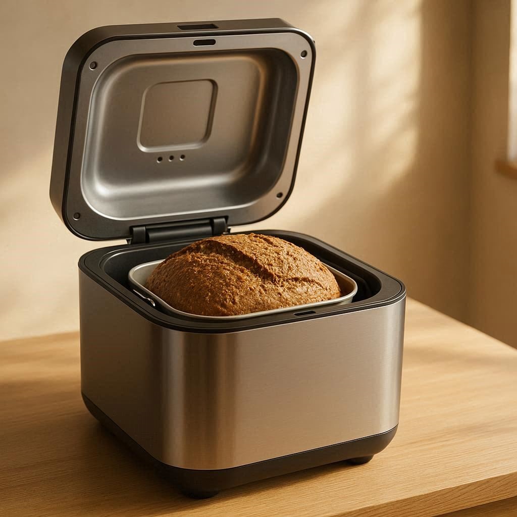 Nachhaltige Brotbackautomaten im Vergleich: 5 schadstofffreie Modelle mit Keramikbeschichtung für gesundes Brot.