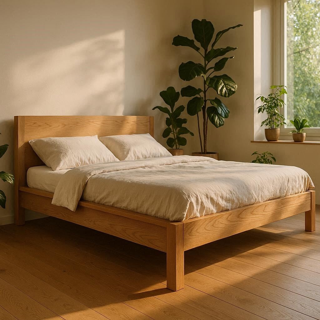 Nachhaltige Massivholzbetten im Vergleich: 5 hochwertige Modelle aus Vollholz für ein gesundes Schlafumfeld.