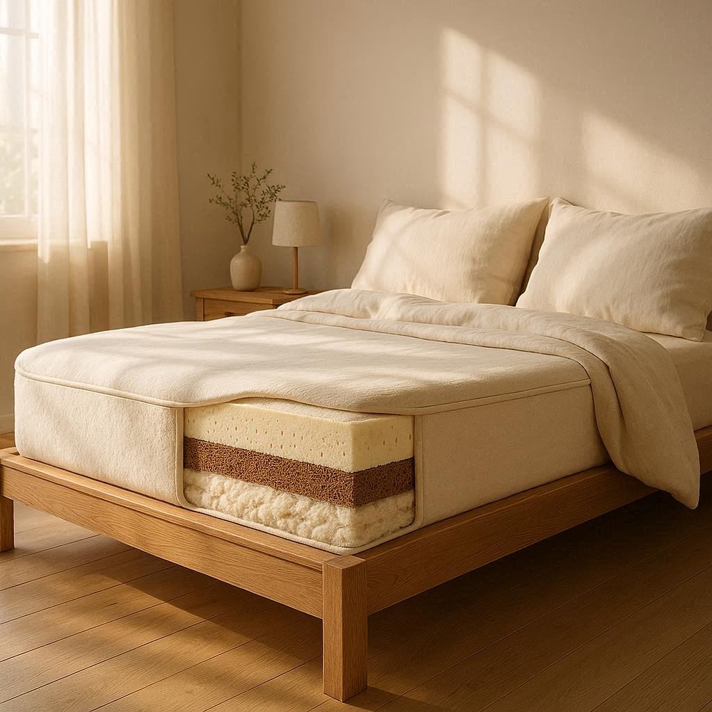 Nachhaltige Naturmatratzen im Vergleich: 5 hochwertige Modelle aus Naturlatex und Bio-Materialien für gesunden Schlaf.