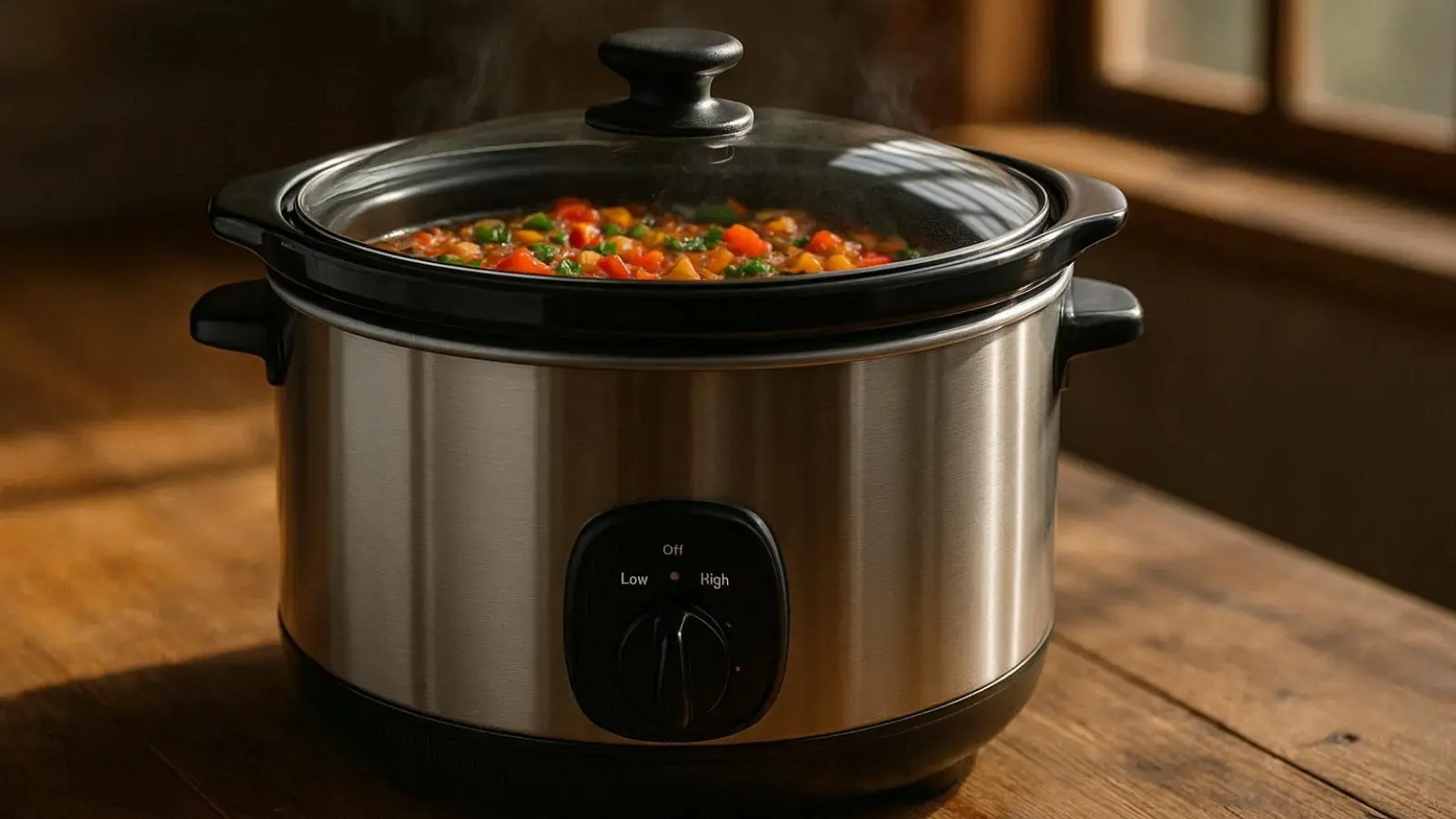 nachhaltige Schongarer im Vergleich: Ein hochwertiger Slow Cooker aus Edelstahl und Keramik für gesundes Garen ohne Schadstoffe