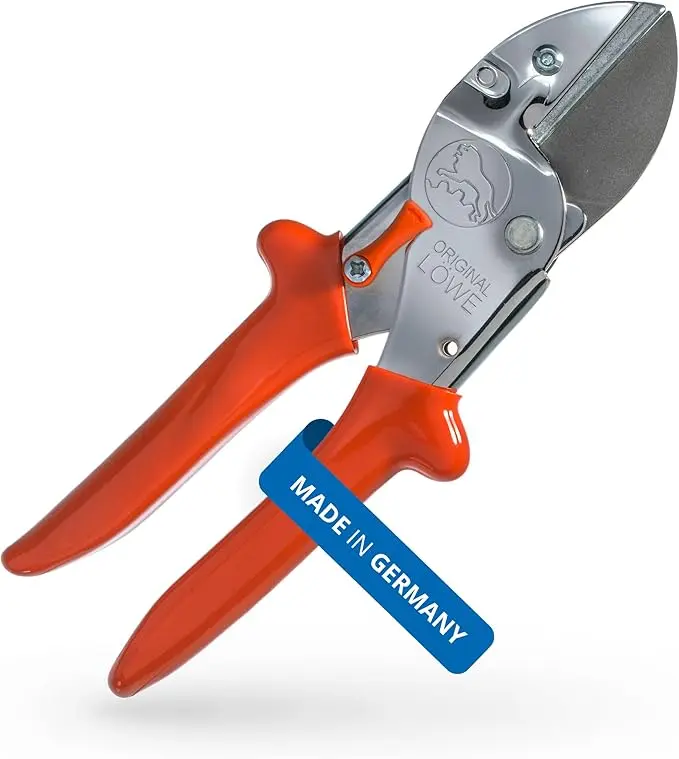 nachhaltige Gartenscheren im Vergleich: Die Original LÖWE 1 Amboss-Schere aus Metall für den professionellen Einsatz.