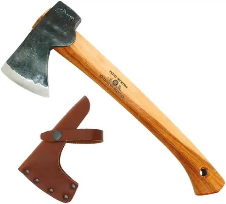 Das handgeschmiedete Gränsfors Wildmarksbeil als nachhaltige Bushcraft-Äxte Lösung aus Schweden.