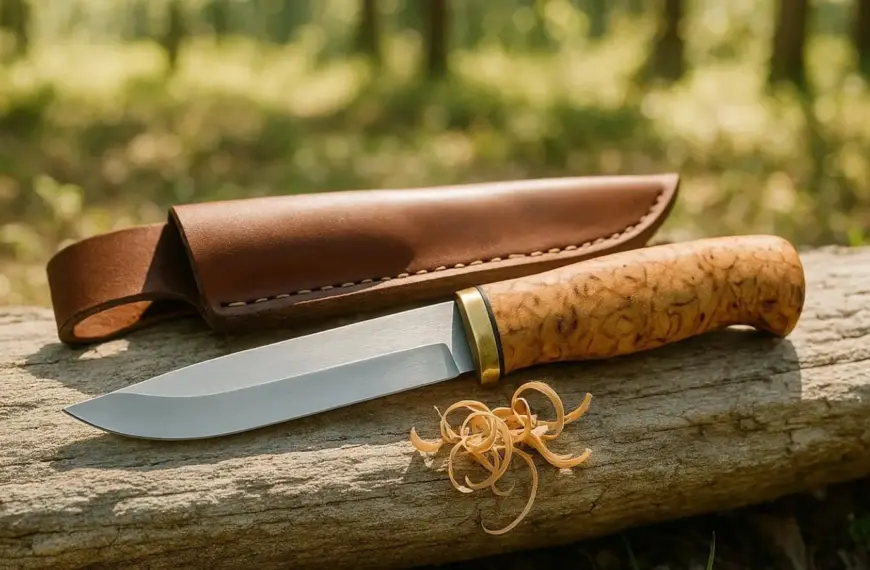 Ein hochwertiger Vergleich zeigt, wie nachhaltige Bushcraft-Messer aus Kohlenstoffstahl und Naturmaterialien eine lebenslange Alternative zu Industrieware bieten.