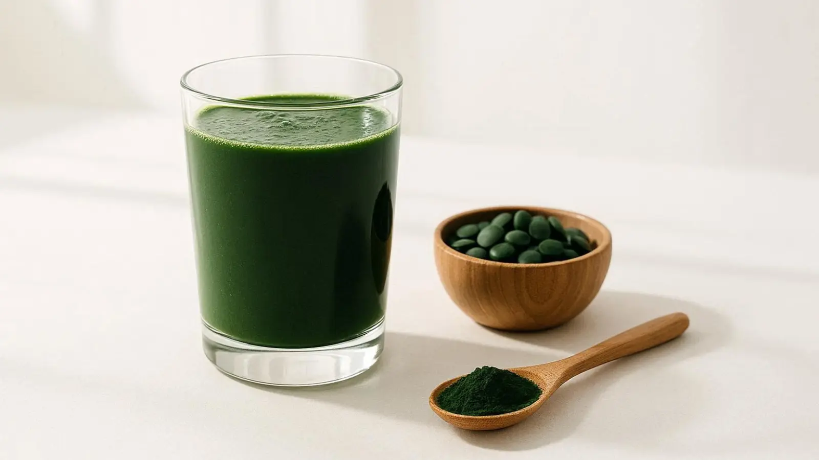 Ein hochwertiger Vergleich zeigt, wie nachhaltige Chlorella und Spirulina als Kapseln und Pulver die tägliche Entgiftung unterstützen können.