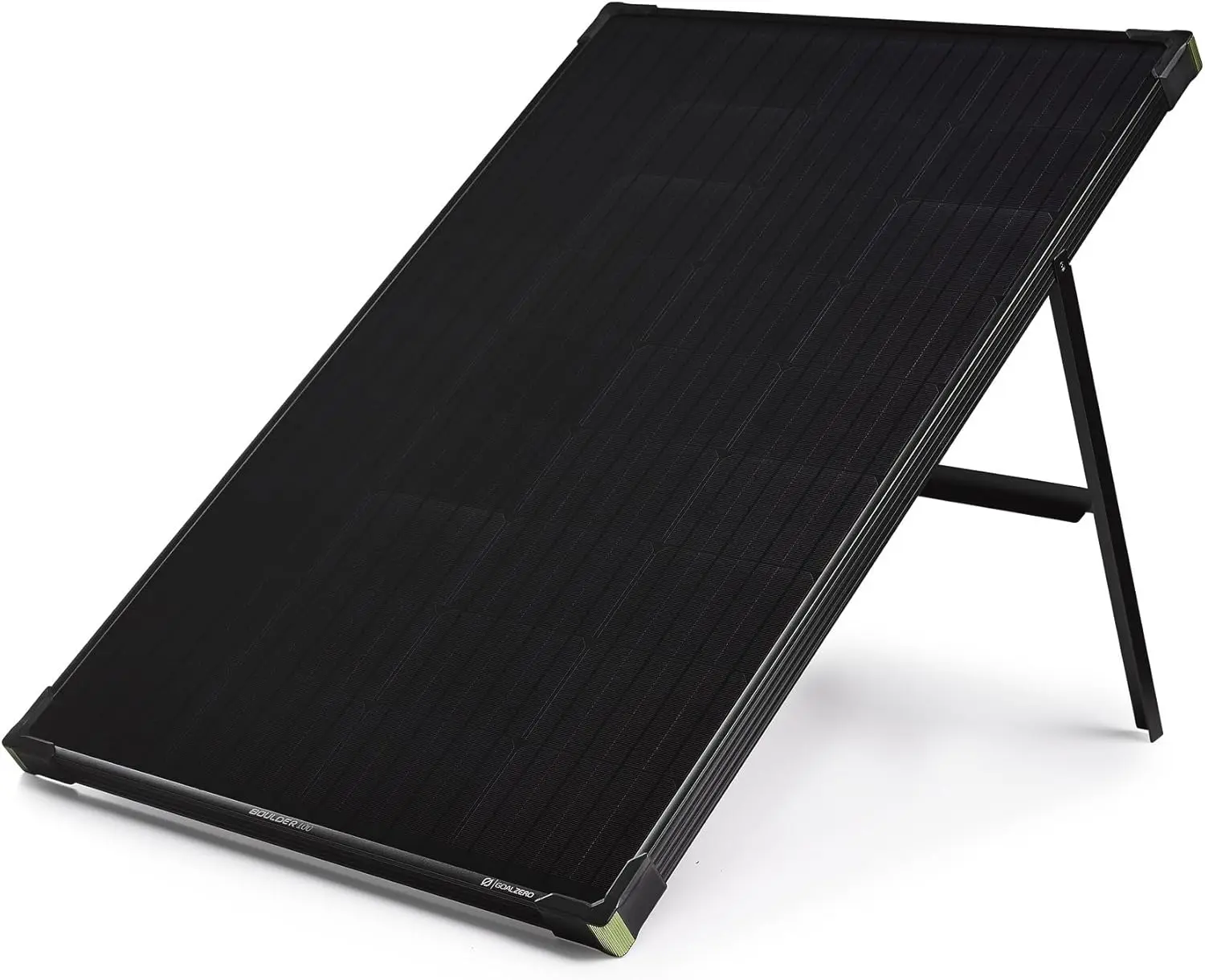 Die robusten nachhaltige Solar-Panels von Goal Zero bieten durch den Aluminiumrahmen und gehärtetes Glas maximale Stabilität für den Außeneinsatz.
