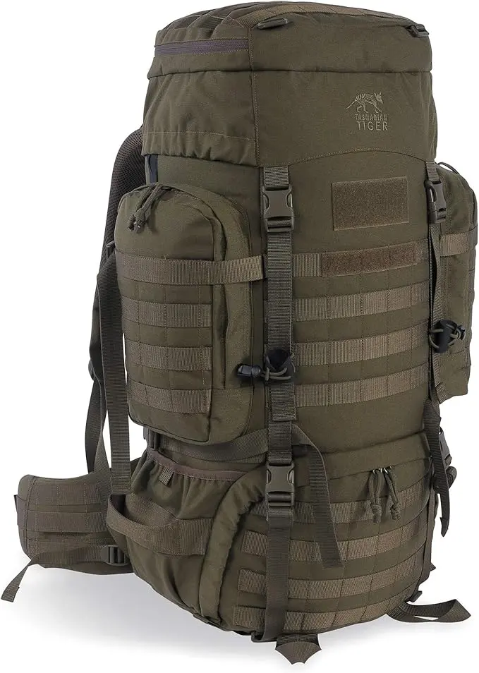 Der Tasmanian Tiger Raid Pack MK III als nachhaltige Bushcraft-Rucksäcke Option für Profis im Wald.