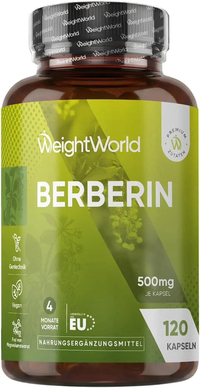Ein detaillierter Check zeigt, wie nachhaltige Berberin-Präparate von WeightWorld durch einen 4-Monats-Vorrat und den Verzicht auf Magnesiumstearat überzeugen.