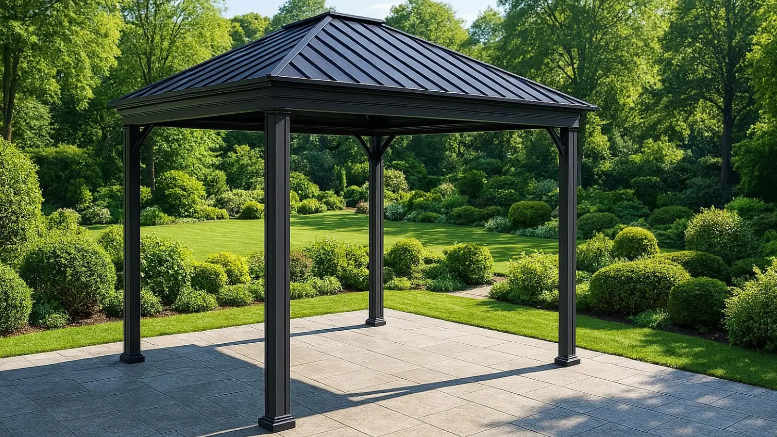 Ein umfassender Vergleich zeigt, wie nachhaltige Pavillons aus massiven Metallkonstruktionen eine langlebige und wetterfeste Lösung für den Außenbereich bieten.