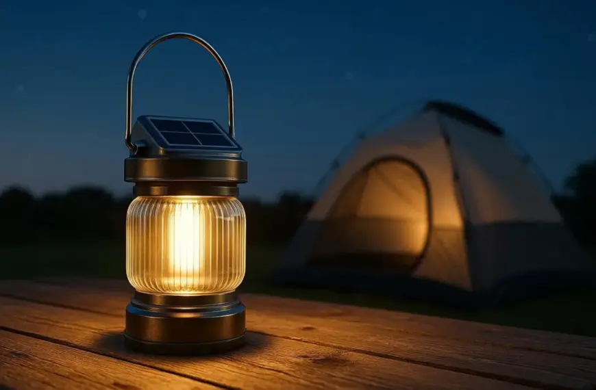 Ein fachlicher Vergleich zeigt, wie nachhaltige Solar-Campinglampen durch Sonnenkraft und mechanische Energie eine unabhängige Lichtquelle im Freien bieten.
