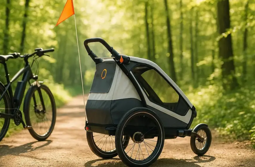 Ein fachlicher Vergleich zeigt, wie nachhaltige Kinderfahrradanhänger eine langlebige und ökologische Alternative zum Auto im Familienalltag bieten.