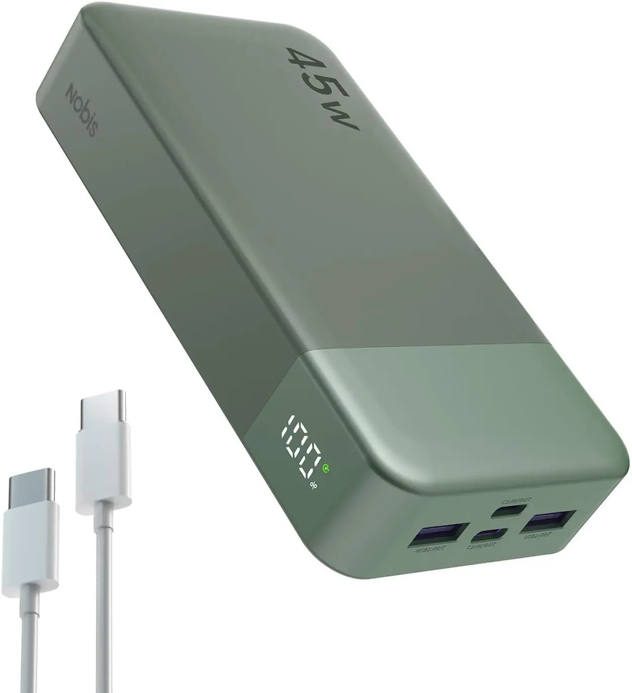 Ein fachlicher Vergleich zeigt, wie nachhaltige Powerbanks von NOBIS durch eine präzise Digitalanzeige und ein hohes Sicherheitsniveau überzeugen.