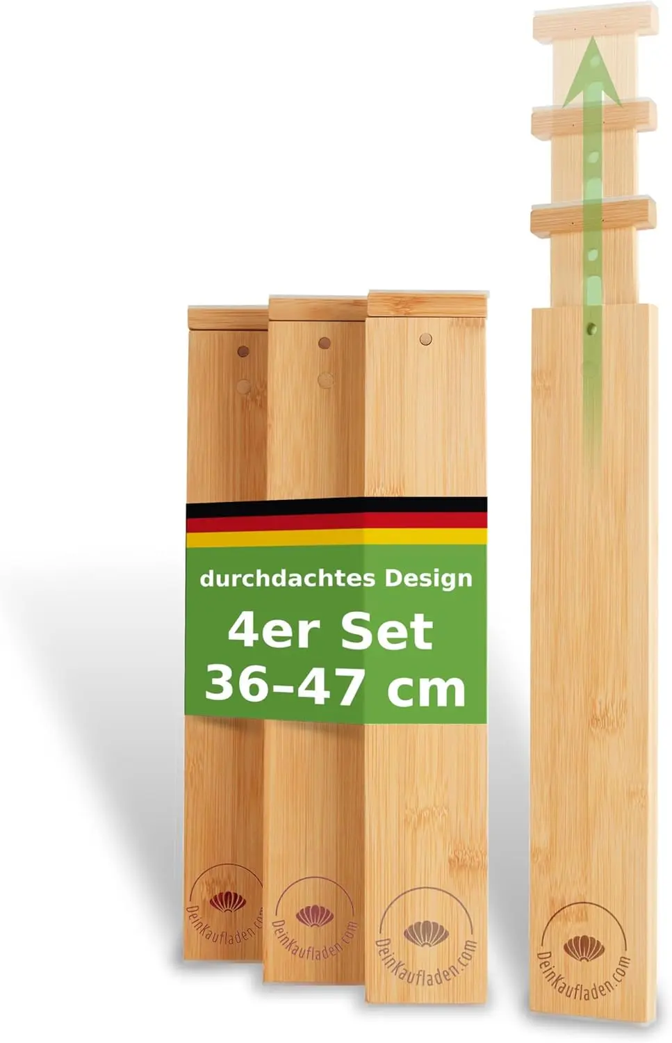 Ein fachlicher Vergleich zeigt, wie nachhaltige Schubladen-Organizer von DeinKaufladen.com durch verstellbare Trennstege Kleiderschränke plastikfrei strukturieren.