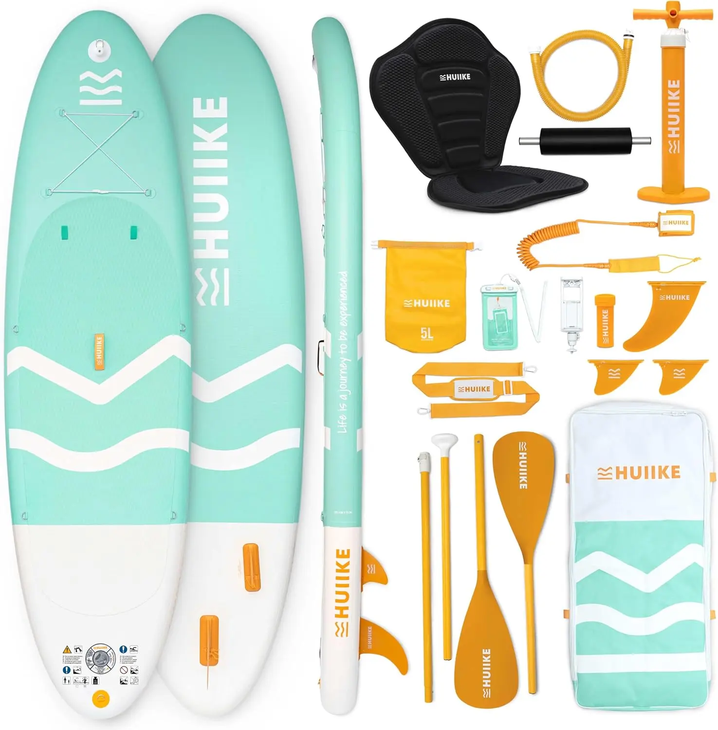 Ein fachlicher Vergleich zeigt, wie nachhaltige Stand Up Paddle Boards von HUIIKE durch Militär-PVC und eine Kajak-Option überzeugen.