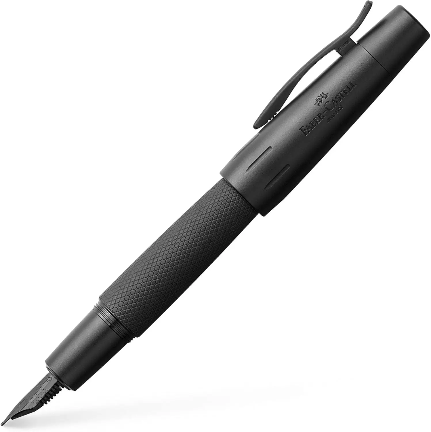 Ein fachlicher Vergleich zeigt das nachhaltige Füllfederhalter Modell e-motion von Faber-Castell aus massivem Aluminium.