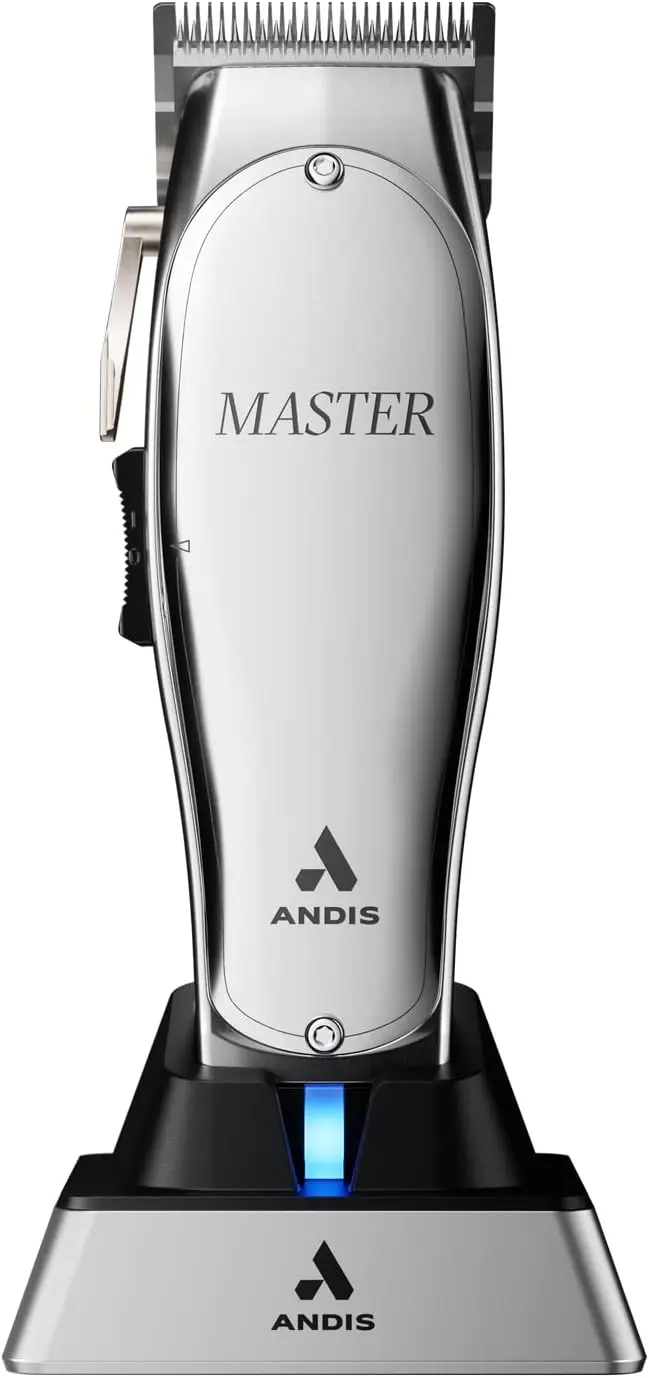 Ein fachlicher Vergleich zeigt die Andis Professional Master Haarschneidemaschine aus massivem Aluminium und Karbonstahl.