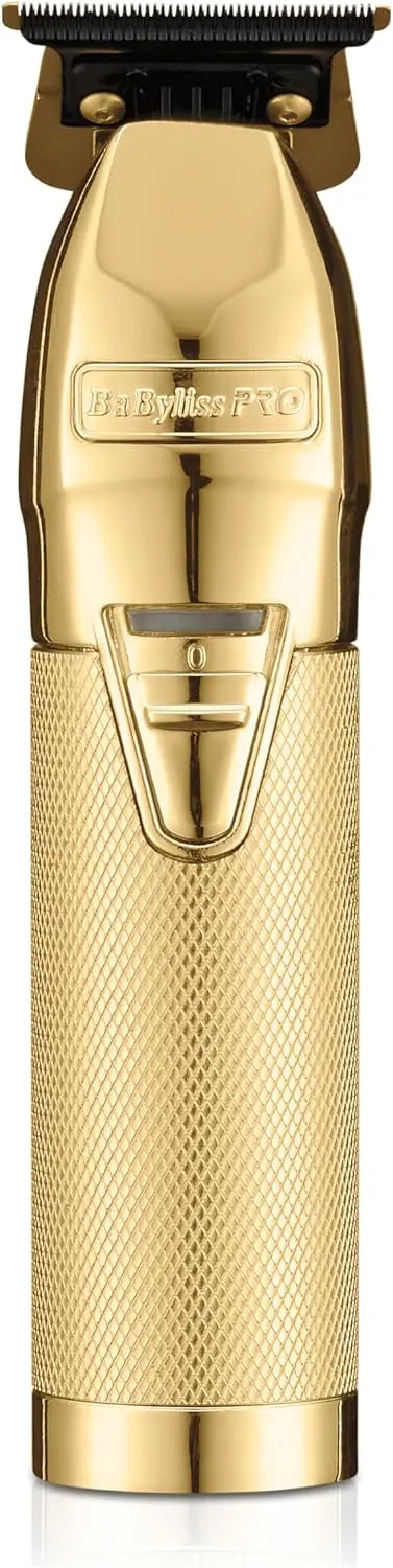 Ein fachlicher Vergleich zeigt den BaBylissPRO GOLDFX+ Trimmer aus Vollmetall als langlebiges und edles Werkzeug für die Haarpflege