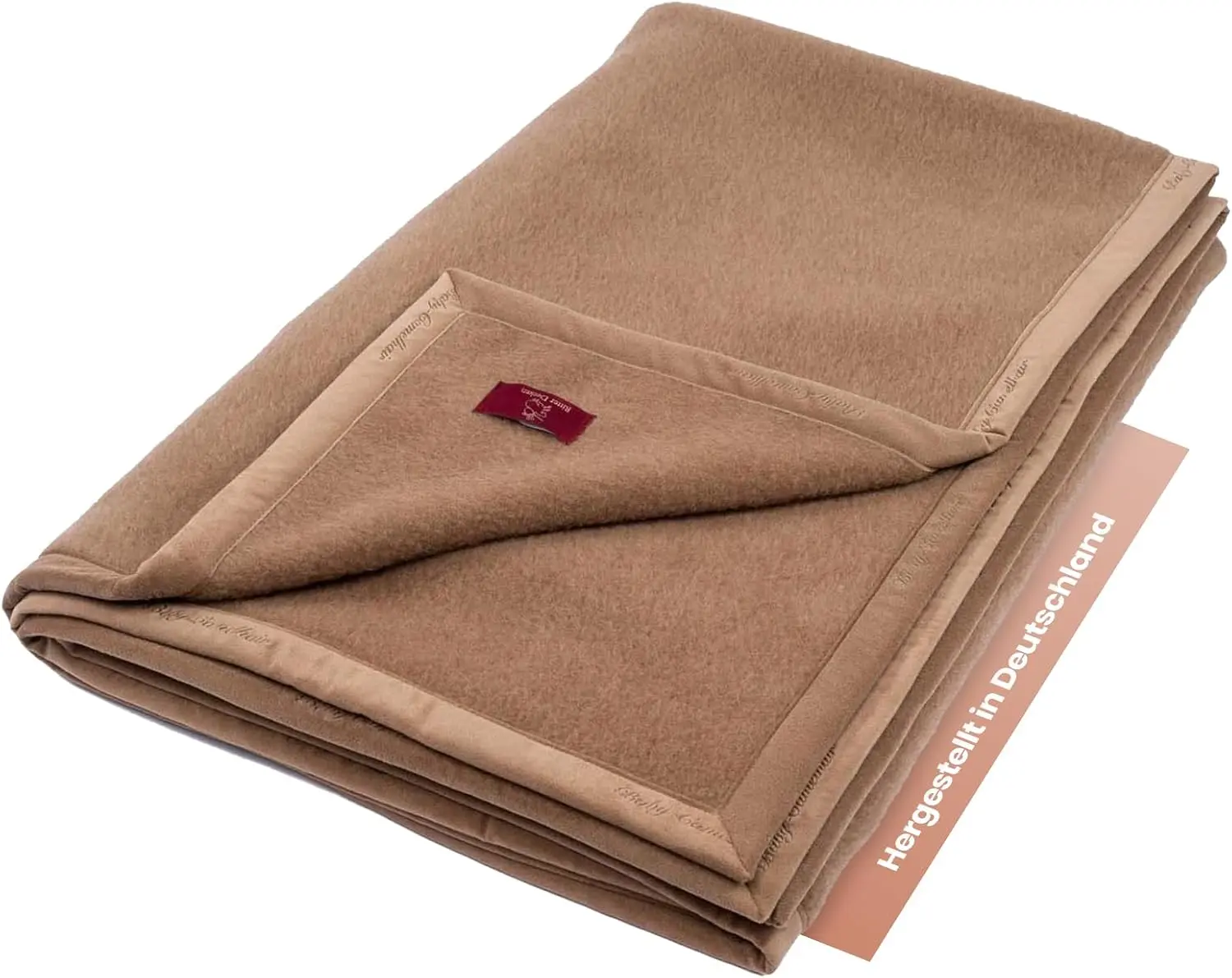 Ein fachlicher Vergleich zeigt die Ritter Decken Maharani Kamelhaardecke als langlebige Lösung aus ungefärbtem Naturhaar