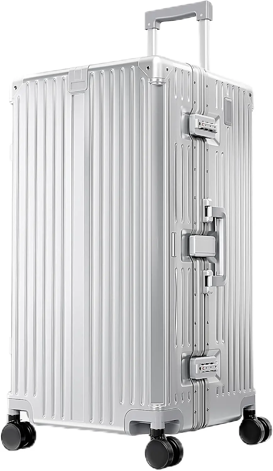 Ein fachlicher Vergleich zeigt den ALPHA CAMP XL Trunk Koffer mit Aluminiumrahmen als langlebige Lösung für viel Gepäck