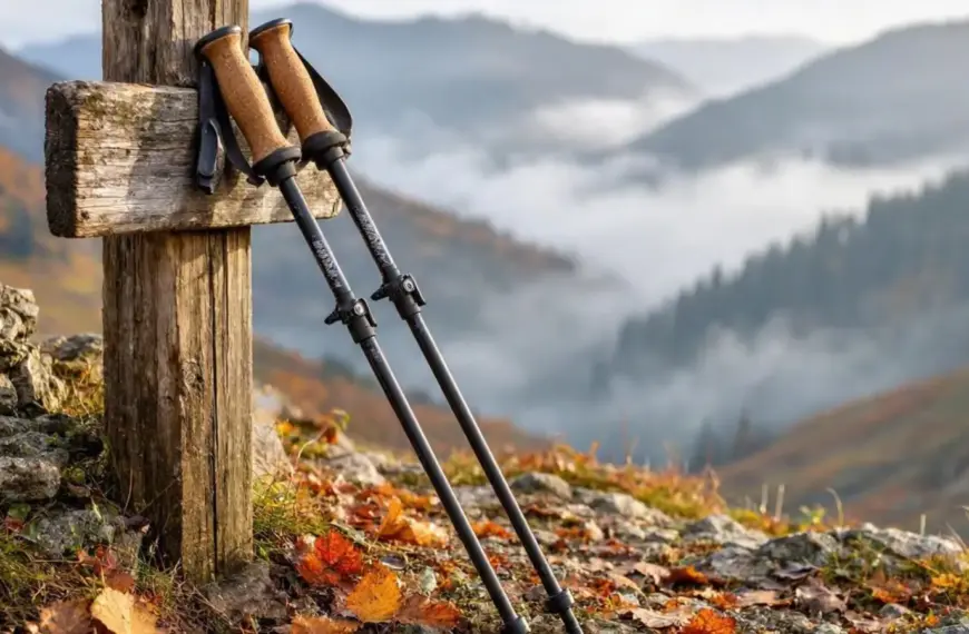 Ein fachlicher Vergleich zeigt nachhaltige Wanderstöcke führender Marken als langlebige Lösung für sicheres Bergwandern.