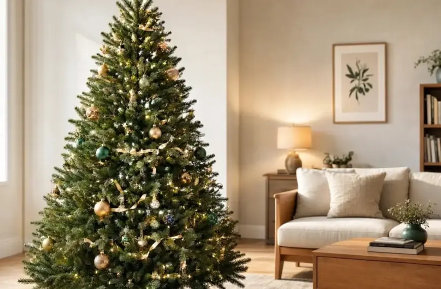 Ein fachlicher Vergleich zeigt nachhaltige künstliche Weihnachtsbäume führender Marken als langlebige und wiederverwendbare Lösung für das jährliche Fest.