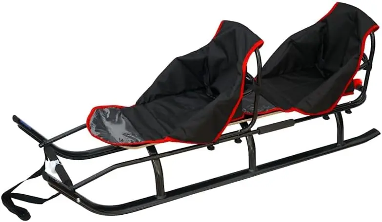 Ein fachlicher Vergleich zeigt den Skyline Aluminium Duo Schlitten als nachhaltige Schlitten Lösung für federleichten und modernen Komfort im Schnee.